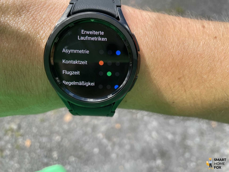 Запись данных по бегу на Samsung Galaxy Watch 6 Classic.